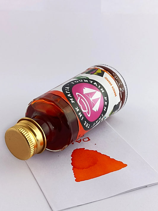 Ink Mafia Inks Danger Orange 50 ML by Krishna Inks
